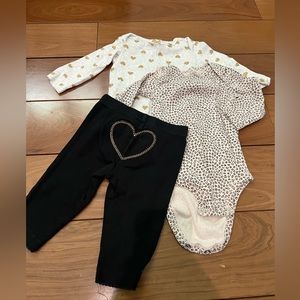 Carters Baby Girl Coordinating Outfit - Sz 6m